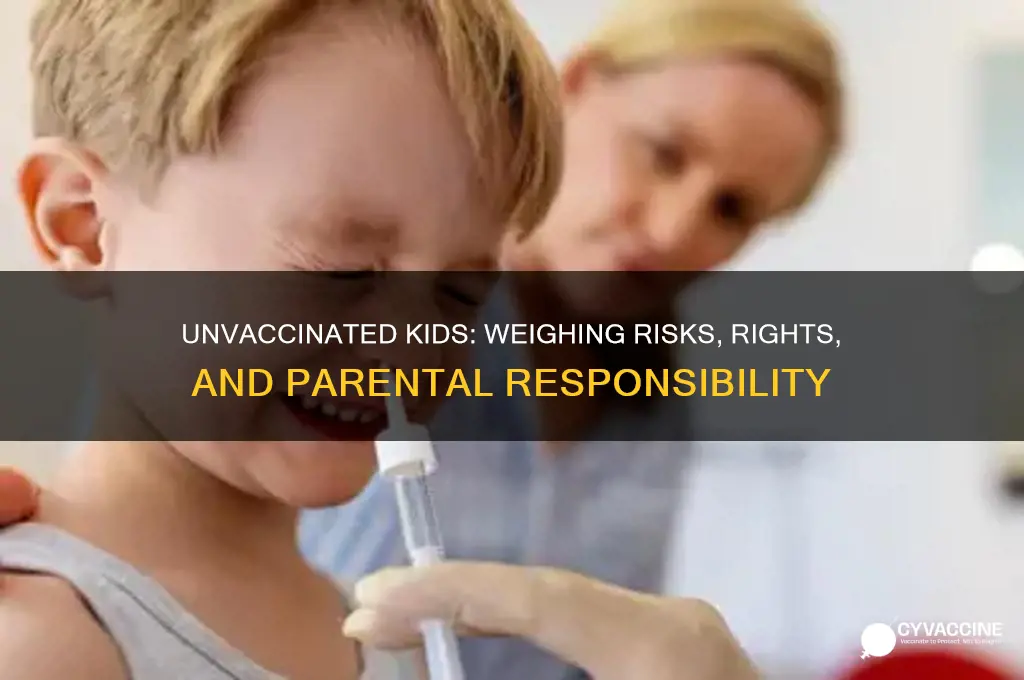 how do you justify not vaccinating your kids