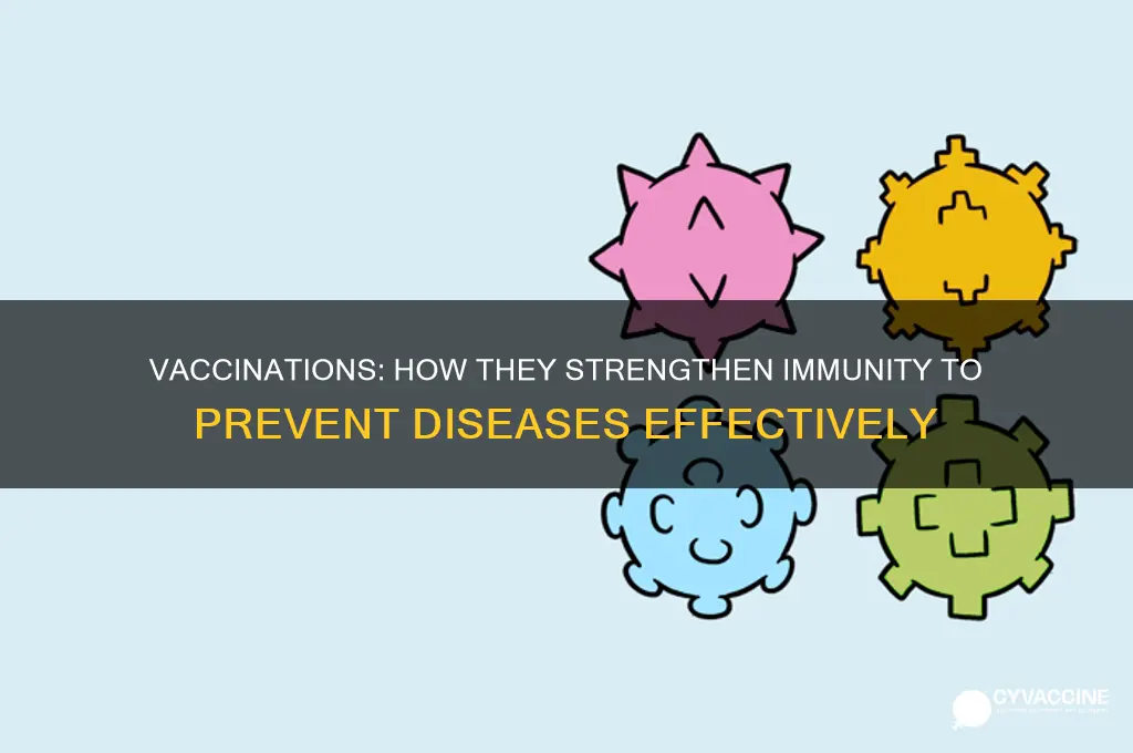 how does a vaccination help to prevent a disease