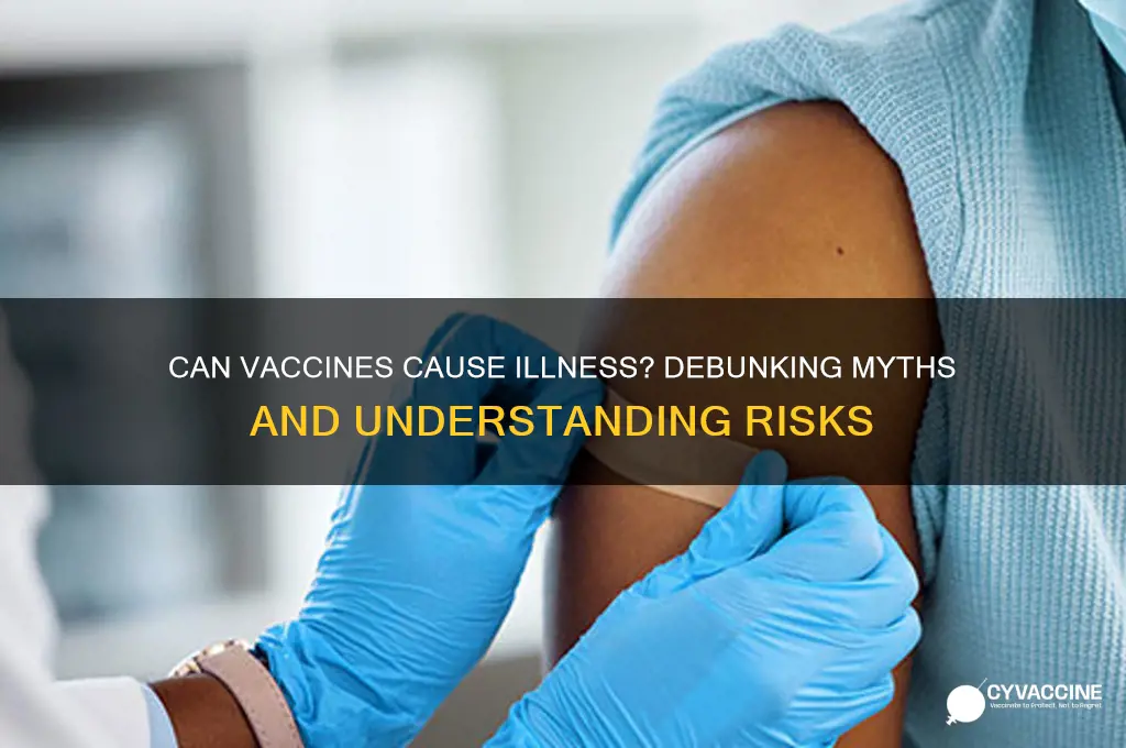how does a vaccination turn into a disease
