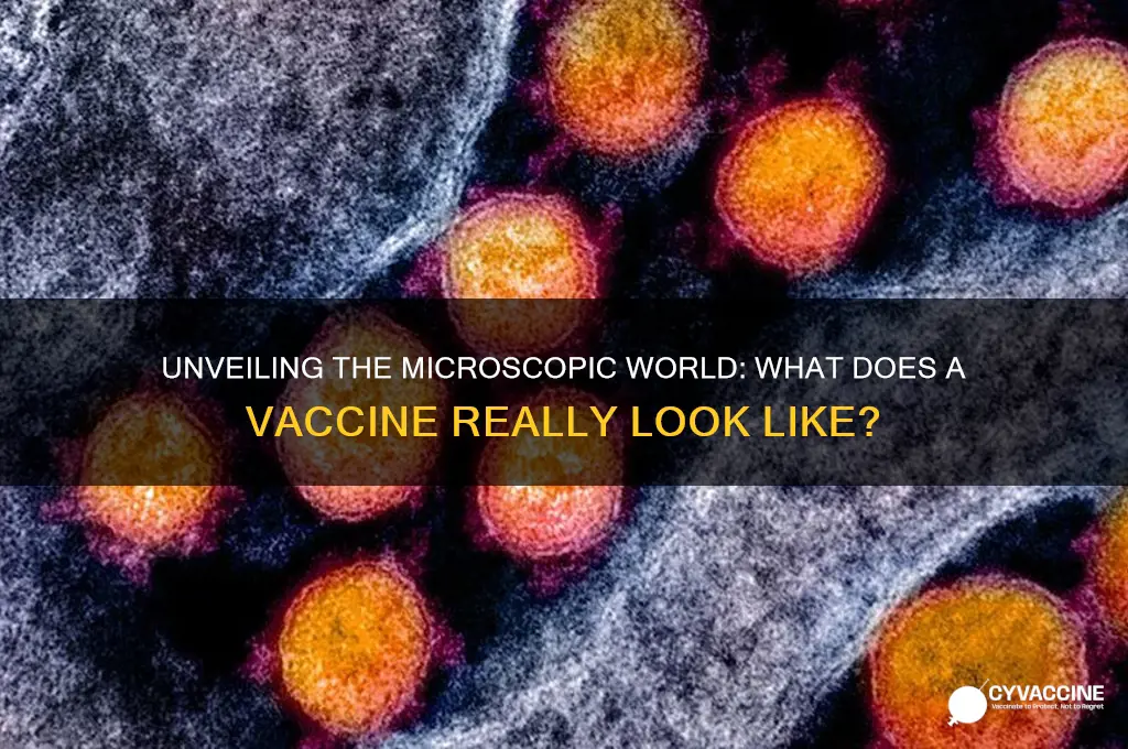 how does a vaccine look like