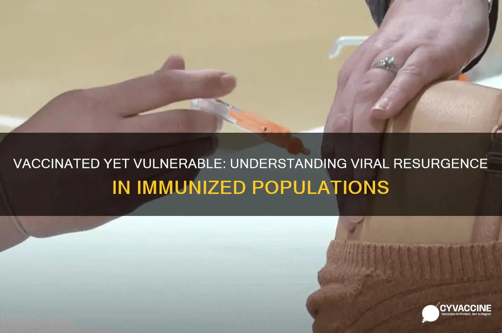 how does a virus come back if everyone vaccinated