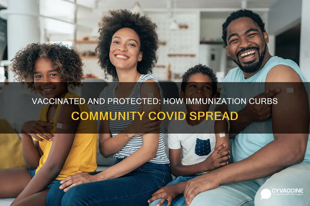 how does being vaccinated help stop the spread