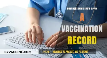 Understanding MMR Vaccination Documentation: How It Appears on Your Record