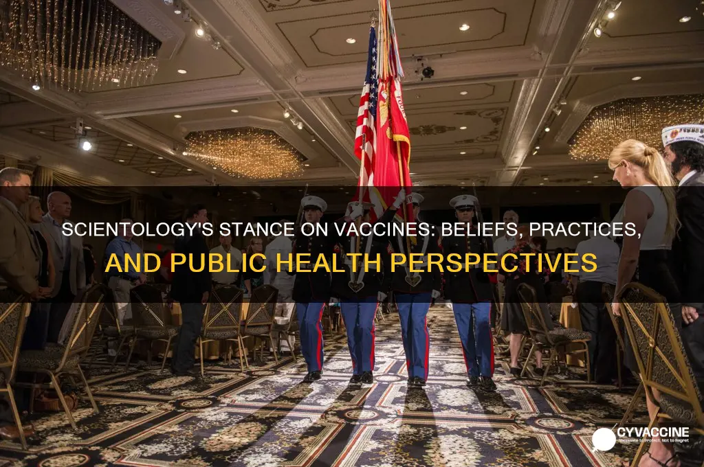 how does scientology feel about vaccines