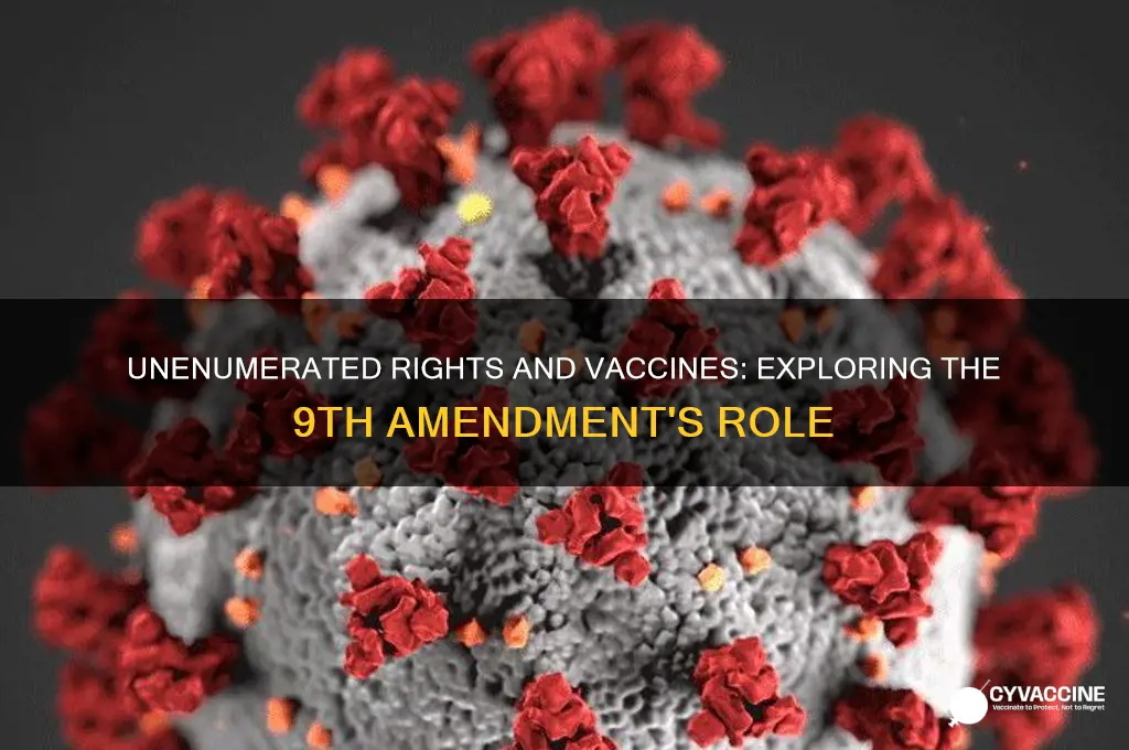 how does the 9th amendment apply to vaccines