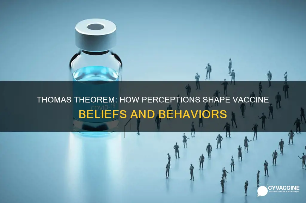 how does the thomas theorem relate to vaccines