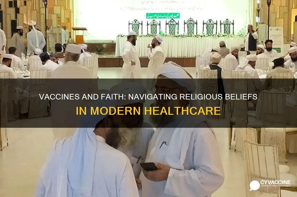 how does the vaccine conflict with religious beliefs