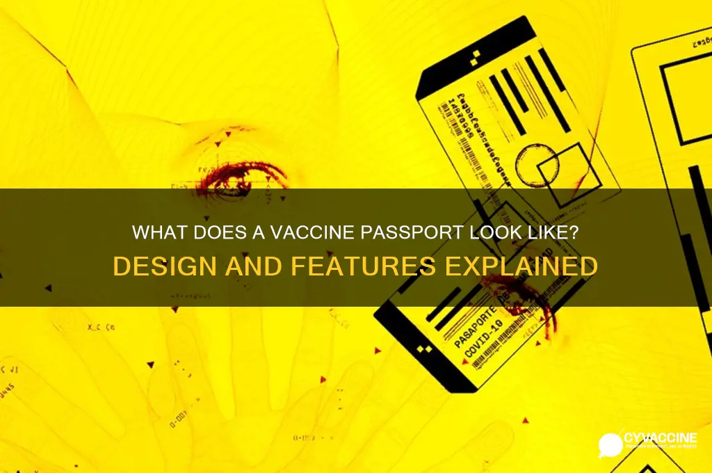 how does vaccine passport look like