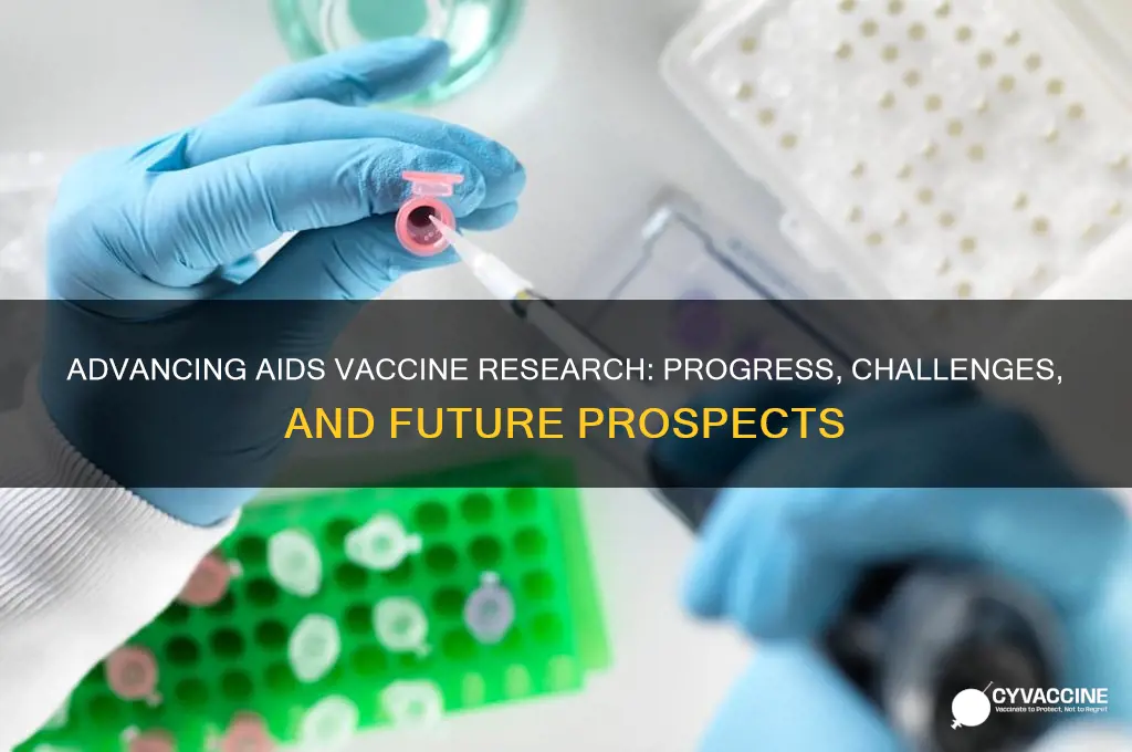 how far are we from an aid vaccine