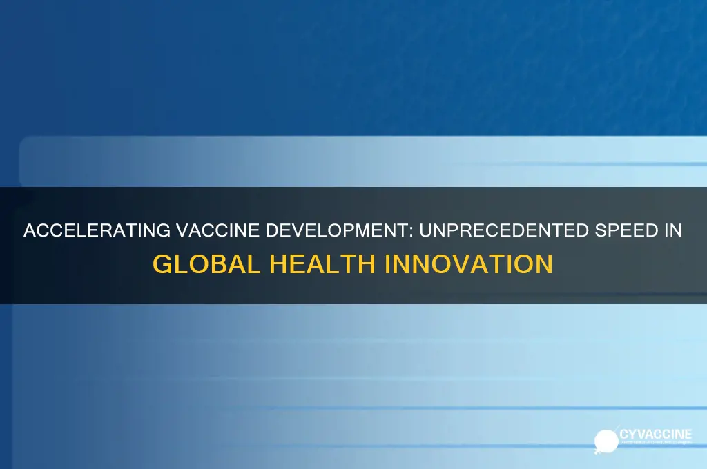how fast are they making vaccines