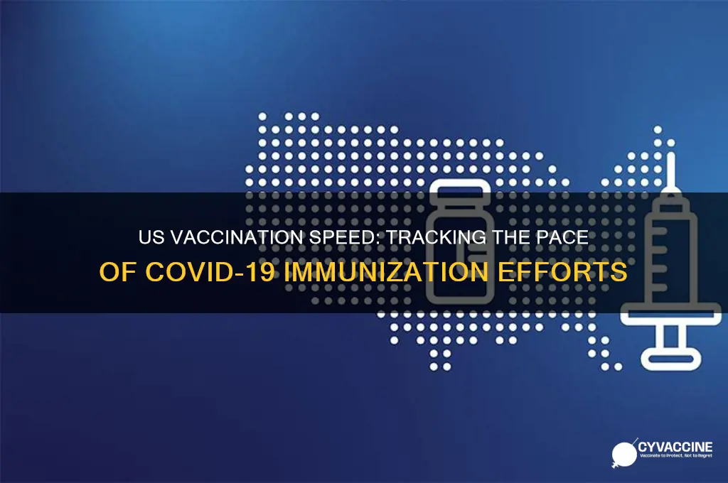 how fast is the us vaccinating