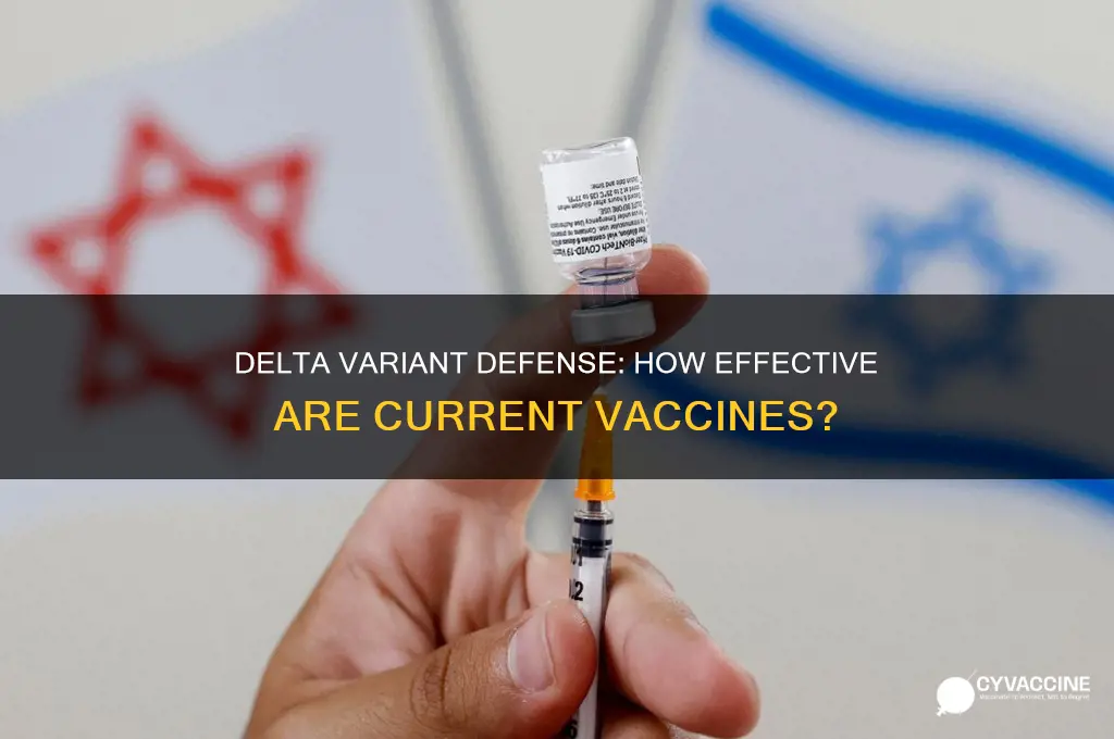 how good are the vaccines against the delta variant