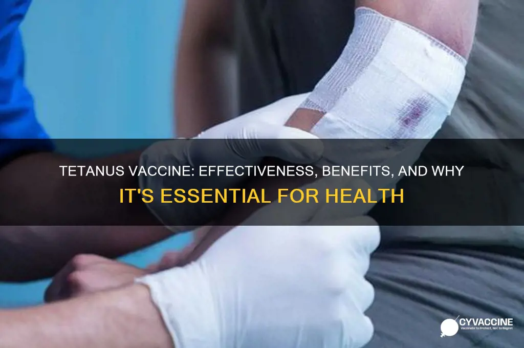 how good is a tetaus vaccine