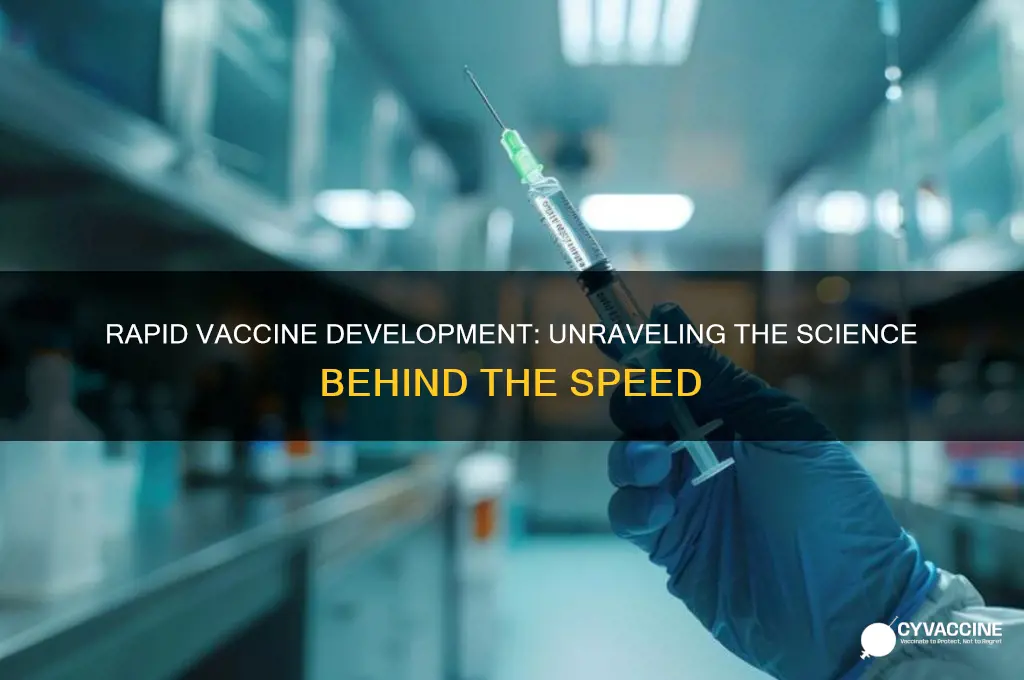 how has a vaccine been developed so quickly