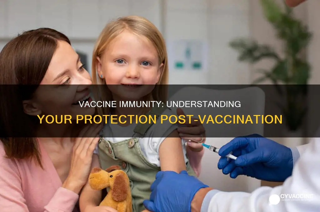how immune are you after vaccine