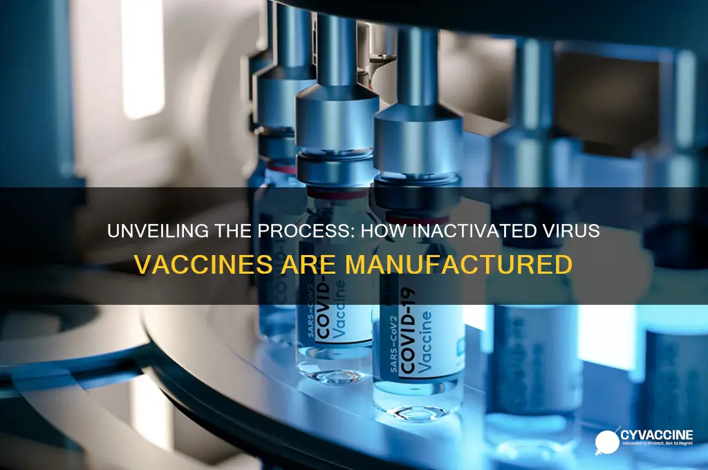 how inactivated virus vaccines are made