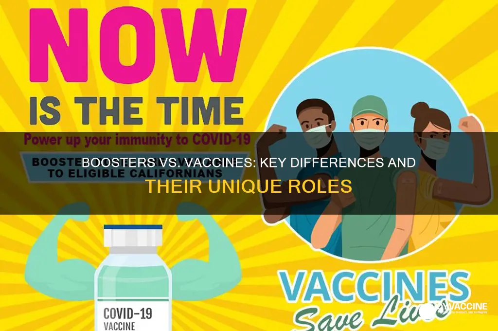 how is a booster different from a vaccine