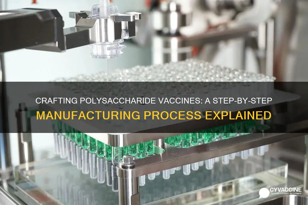 how is a polysaccharide vaccine made