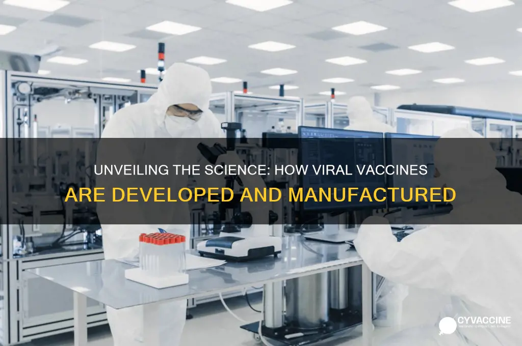 how is a viral vaccine made