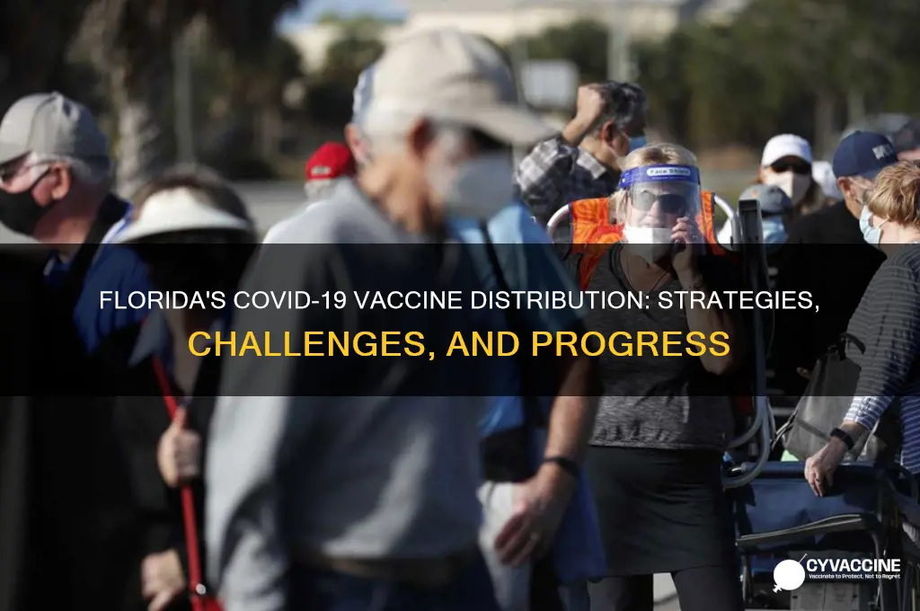 how is fl distributing the vaccine
