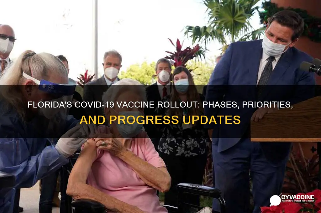 how is florida rolling out vaccine
