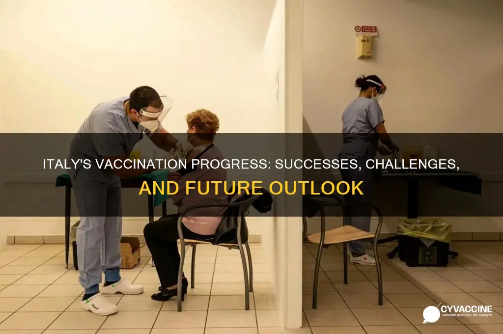 how is italy doing with vaccinations
