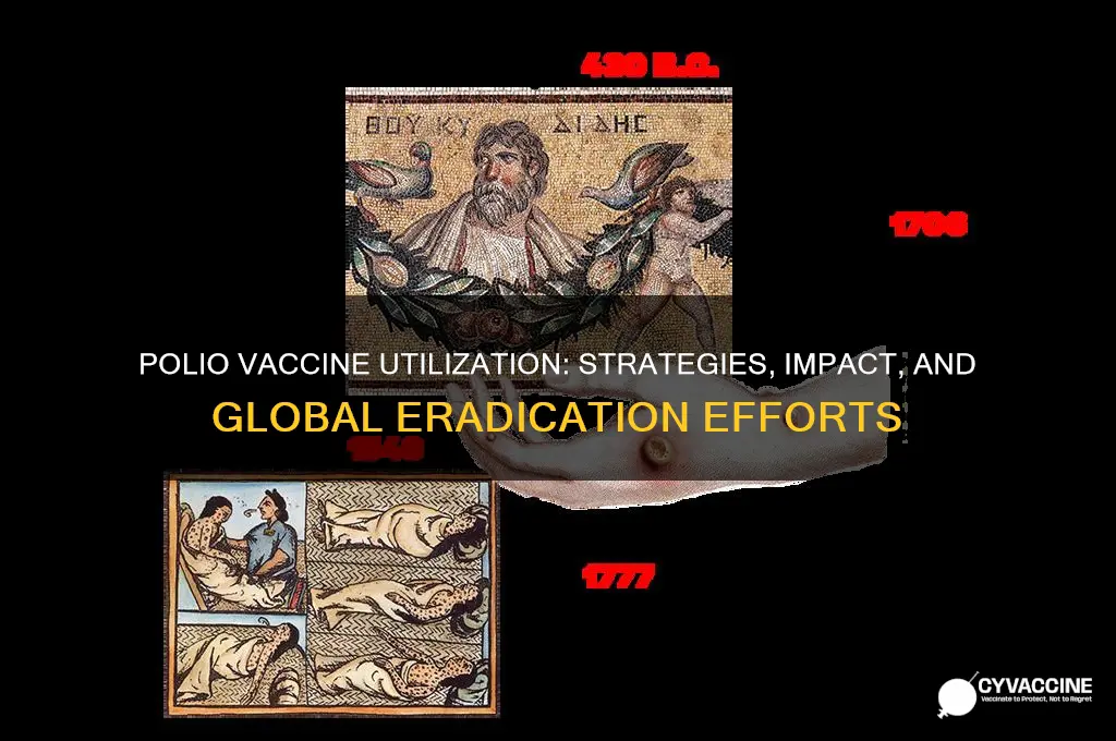 how is polio vaccine being utilized