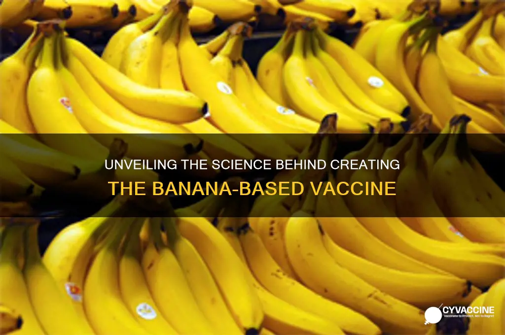 how is the banana vaccine made
