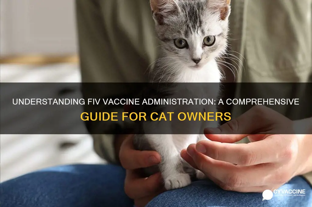 how is the fiv vaccine administration