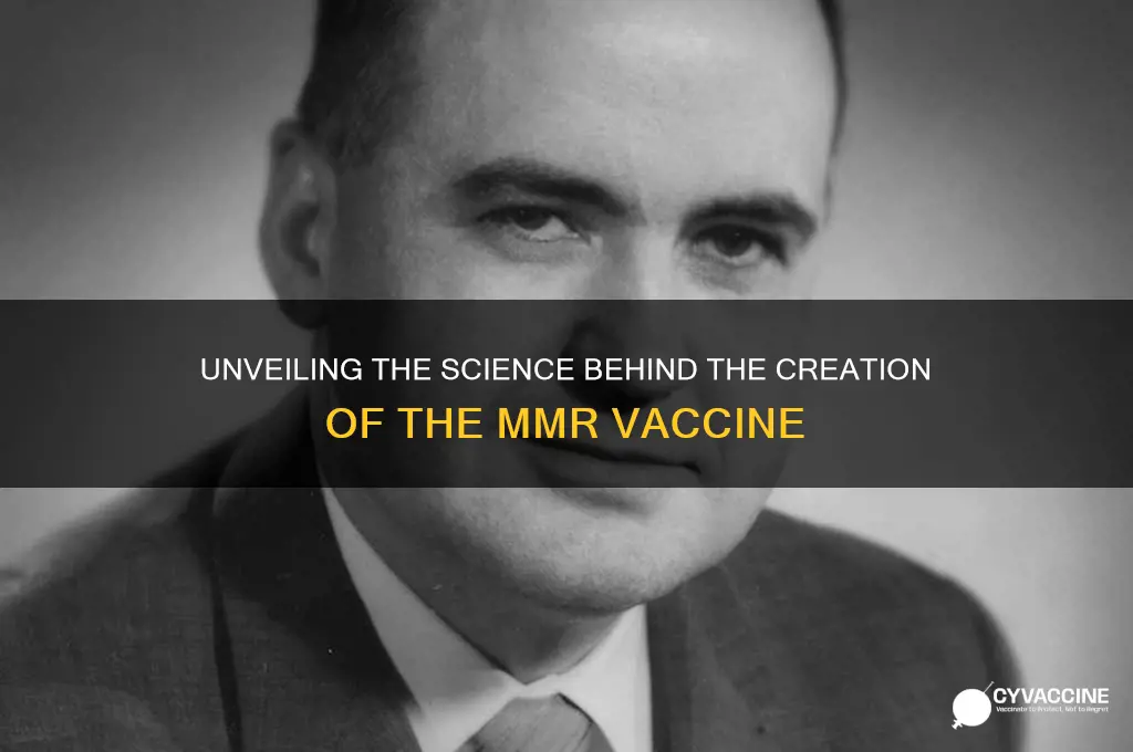 how is the mmr vaccine created
