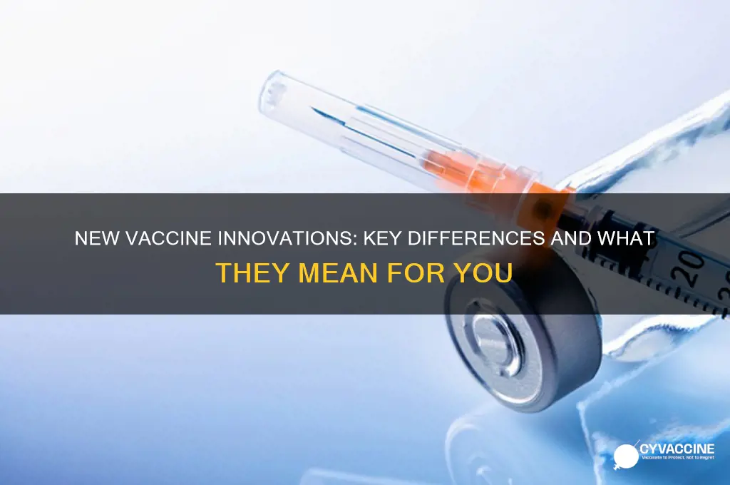 how is the new vaccine different