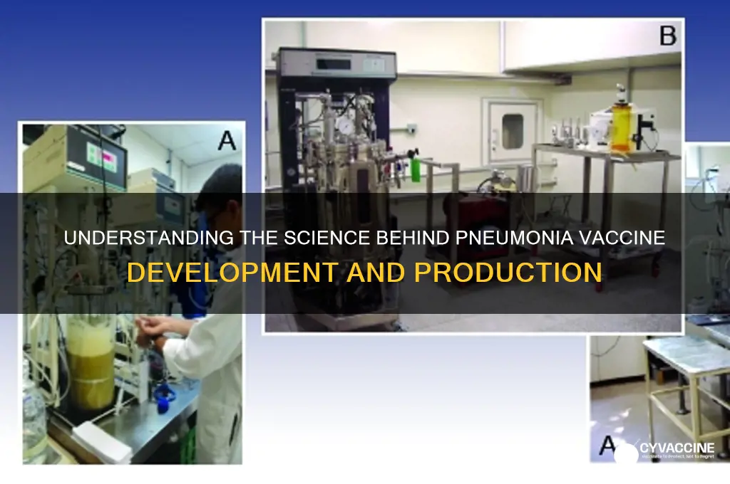 how is the pneumonia vaccine made