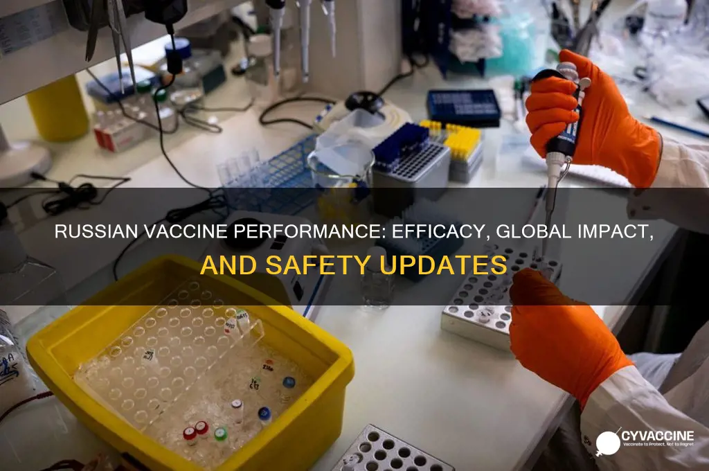 how is the russian vaccine performing
