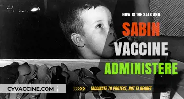 Administering Salk and Sabin Vaccines: Methods, Dosage, and Application Explained