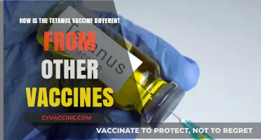 Tetanus Vaccine: Unique Features and Differences from Other Immunizations