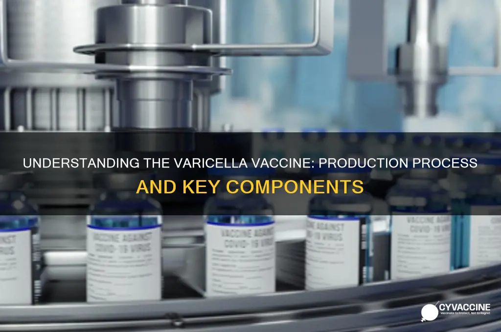 how is the varicella vaccine made