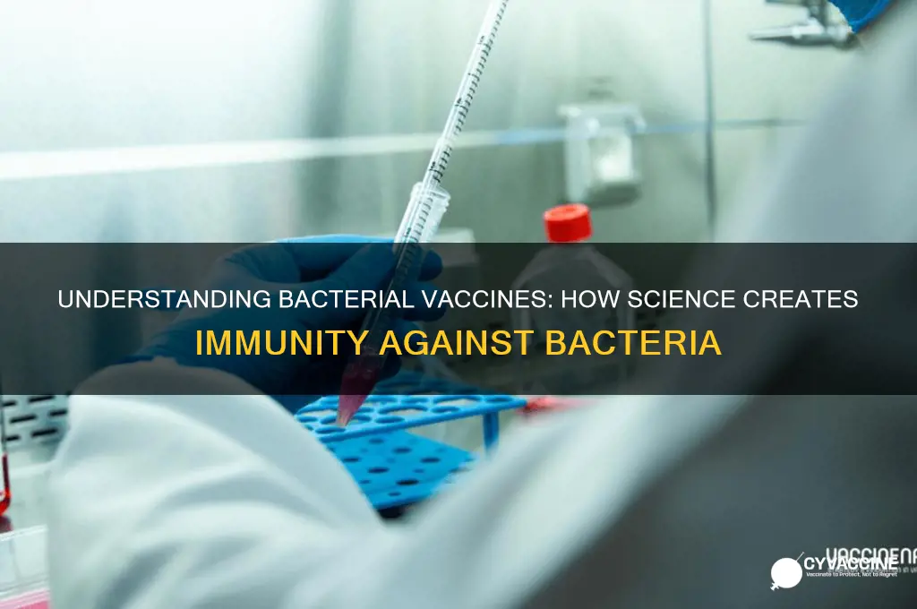 how is there a vaccine for a bacteria