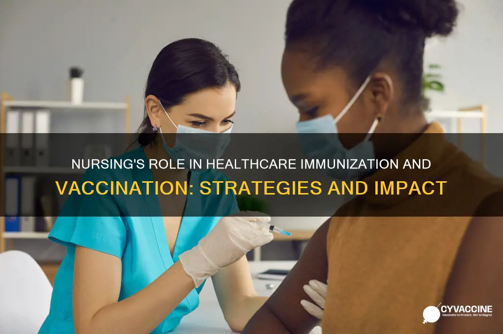 how it relates to nursing and healthcare immunization and vaccination