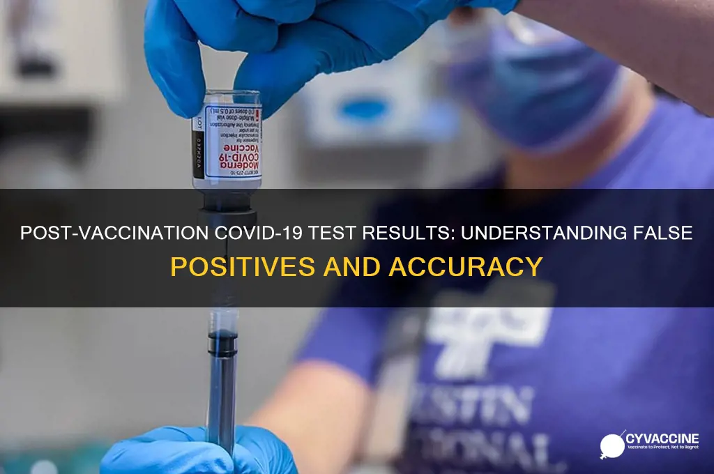 how likely are you to test positive after vaccine