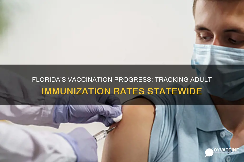how many adults have been vaccinated in florida