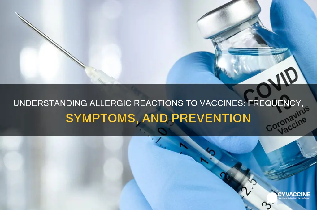 how many allergic reactions to vaccine
