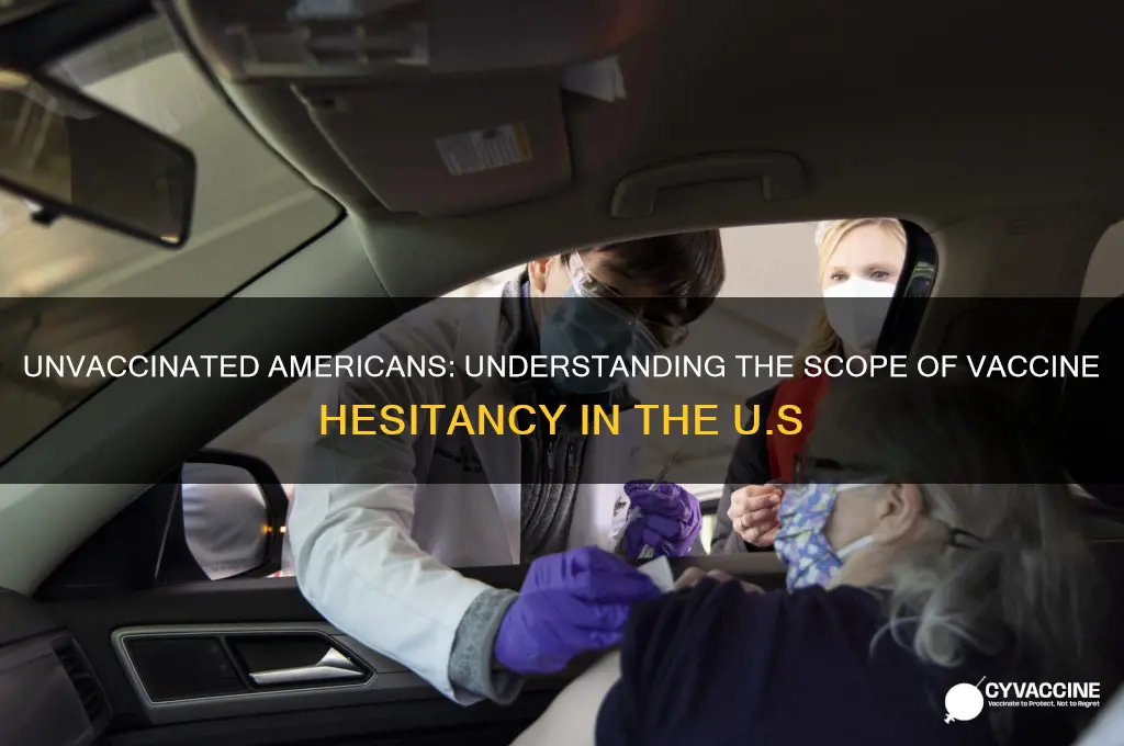 how many american are not vaccinated