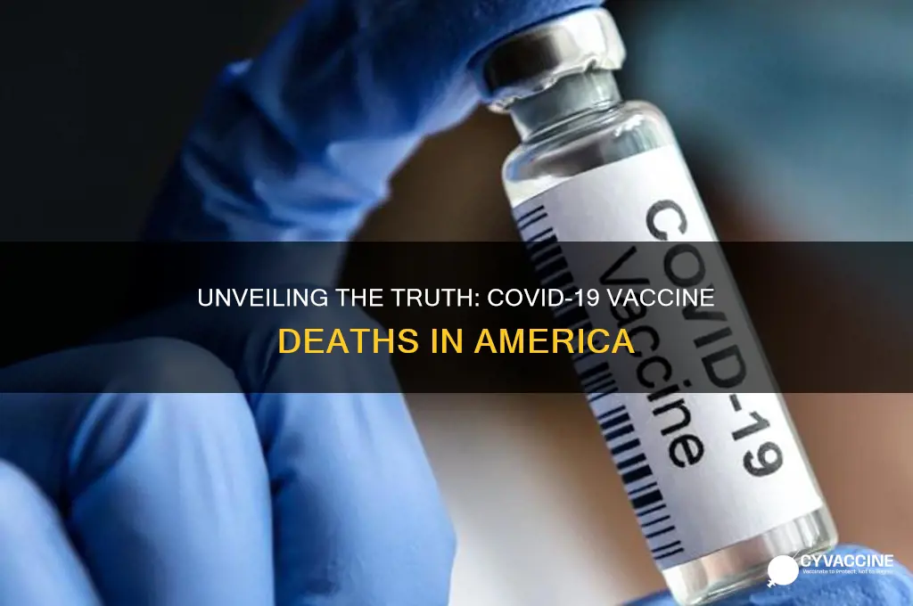 how many americans died from vaccine