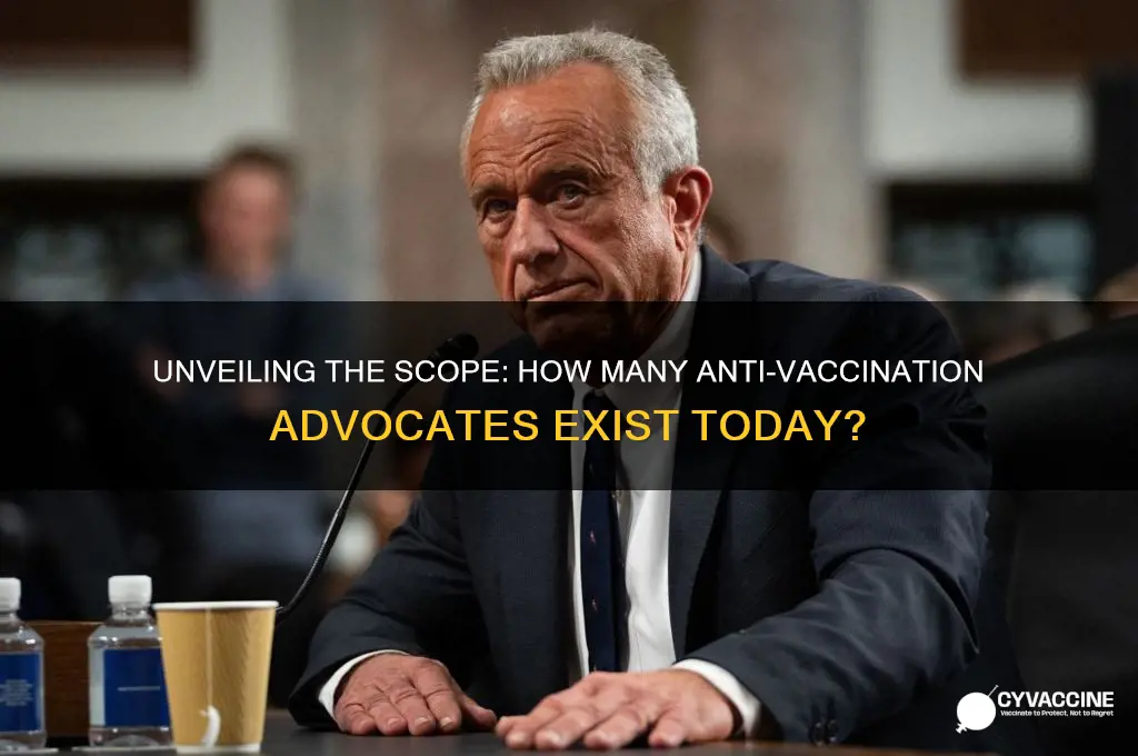 how many anti vaccination are there