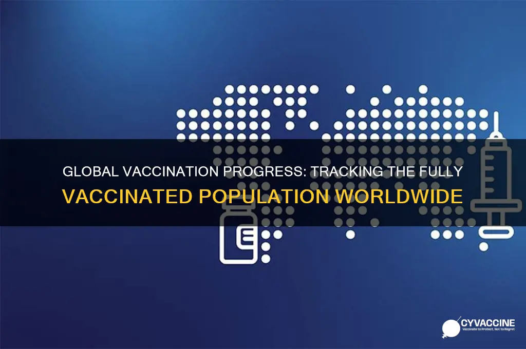 how many are fully vaccinated in the world