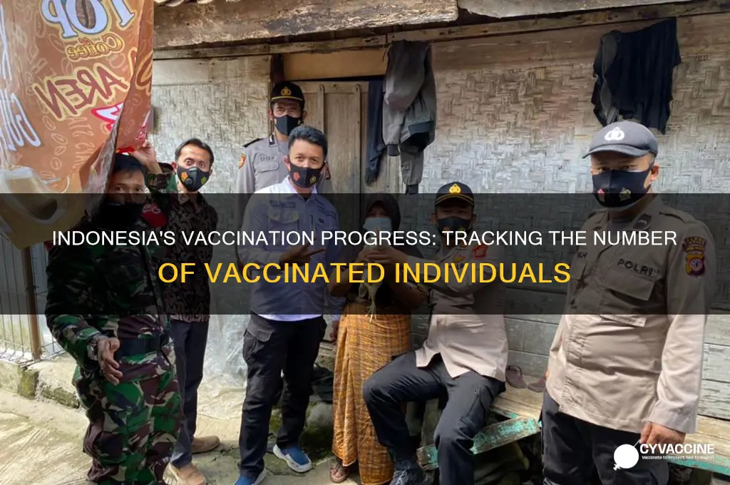 how many are vaccinated in indonesia