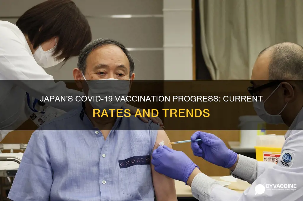 how many are vaccinated in japan