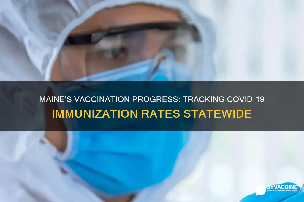 how many are vaccinated in maine