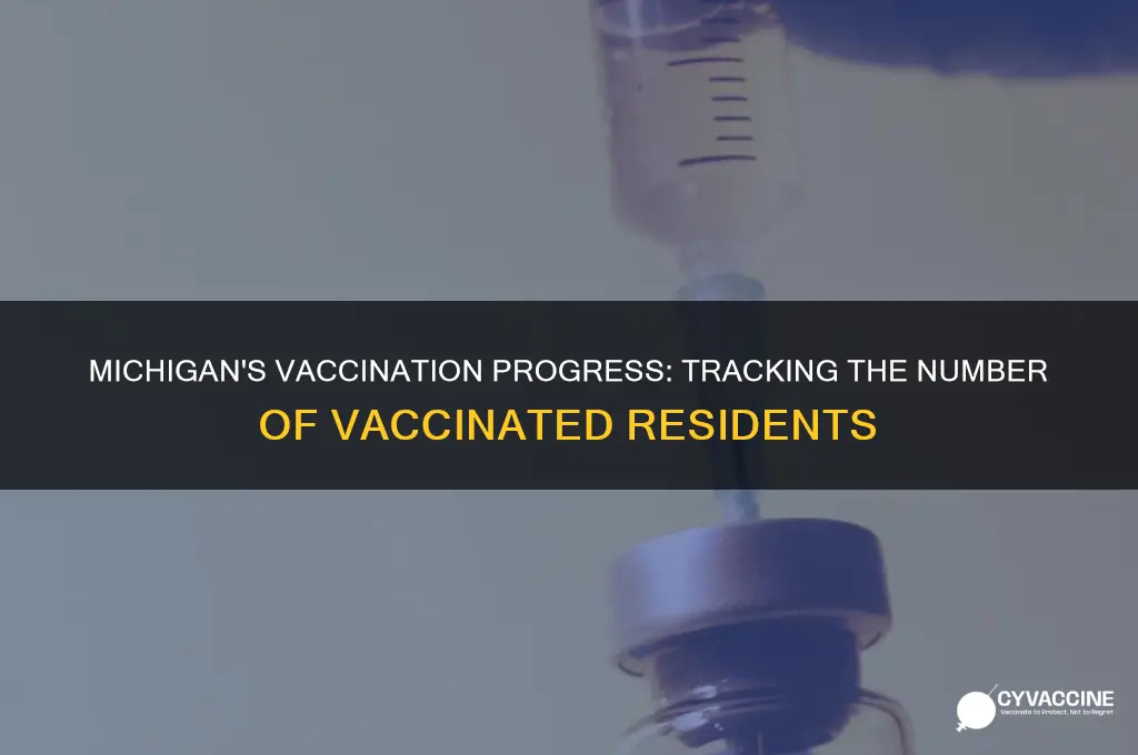 how many are vaccinated in michigan