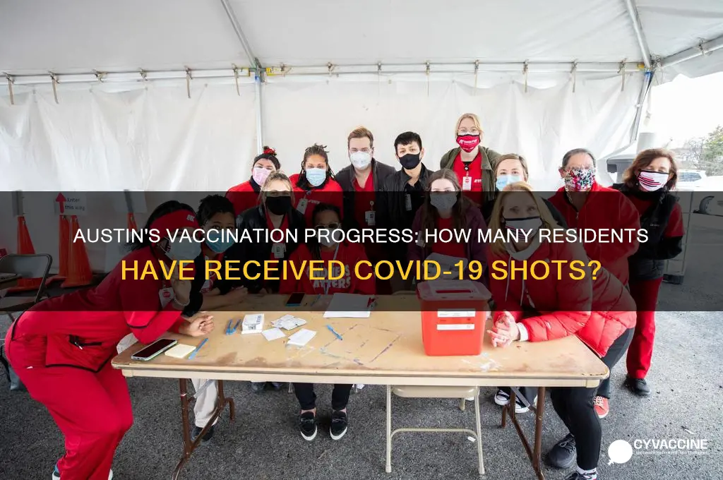 how many austinites have been vaccinated